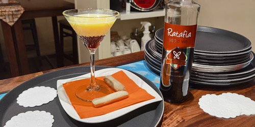 The Sandown Pudding Cocktail